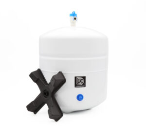 Vorratsbehälter 12 Liter für Umkehr Osmoseanlagen und 3/8" Absperrventil