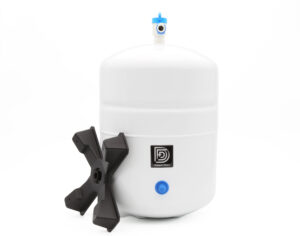 Vorratstank, Wassertank 8 Liter für Osmoseanlagen mit JG Absperhahn 3/8 Zoll.