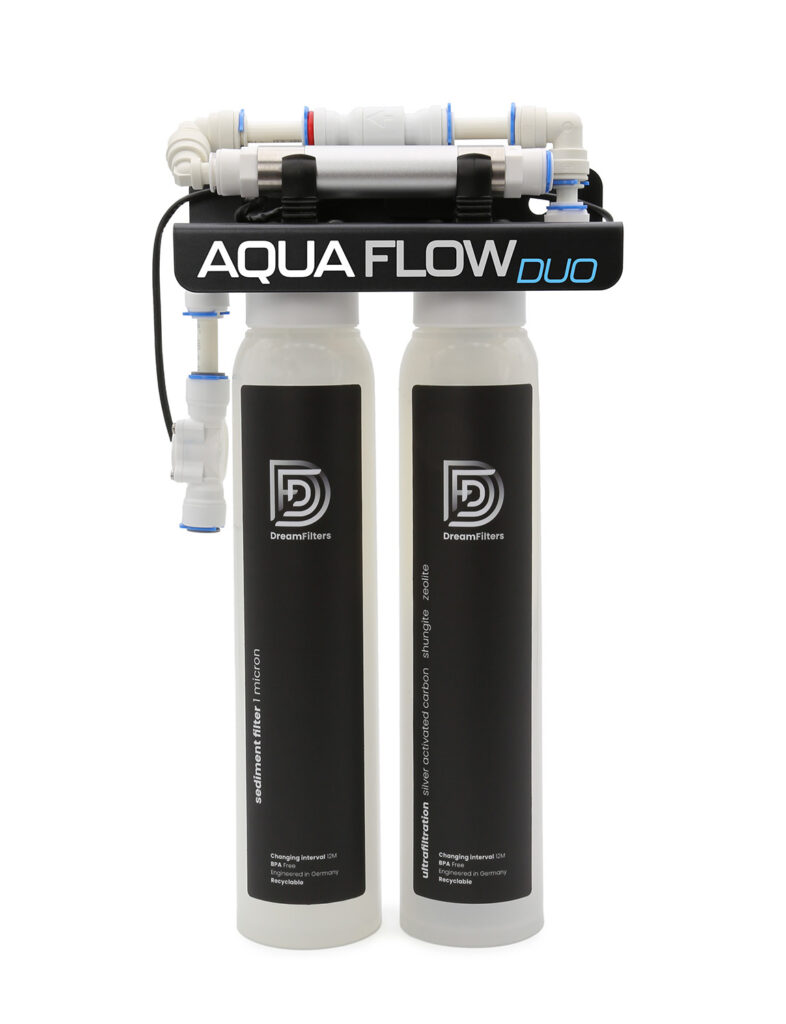 Water Filter Uv Filtration System Aqua Flow Duo Led Uv C