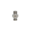 Doppelnippel 3/8 BSP - 3/8 NPT aus Edelstahl