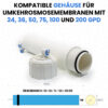 Membranengehäuse für Umkehrosmosemembranen