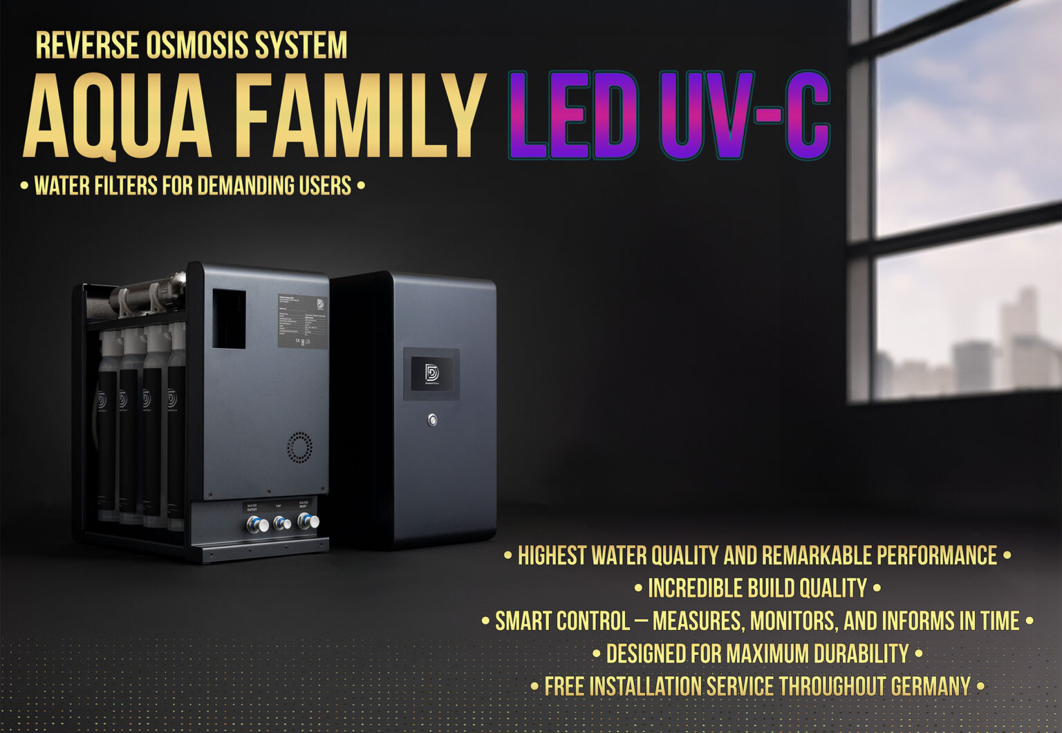 Water filter Aqua Family LED UV-C