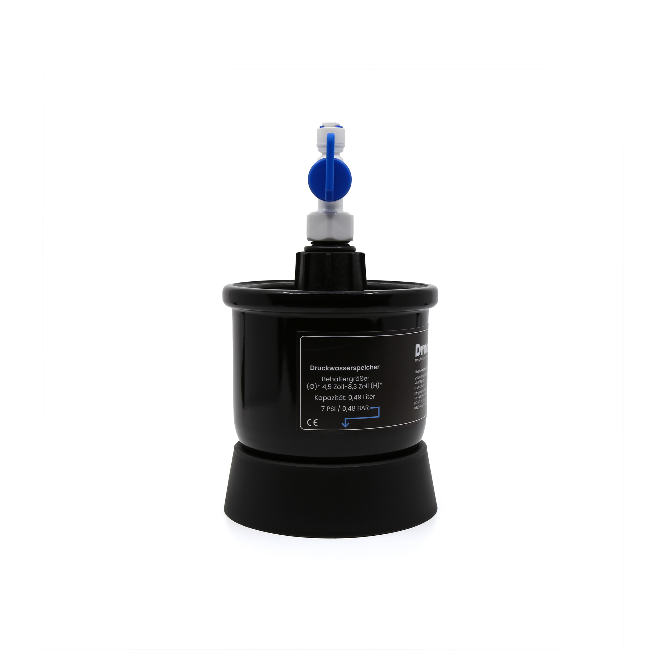 Membranausdehnungsgefäß für Direct-Flow Wasserfilter