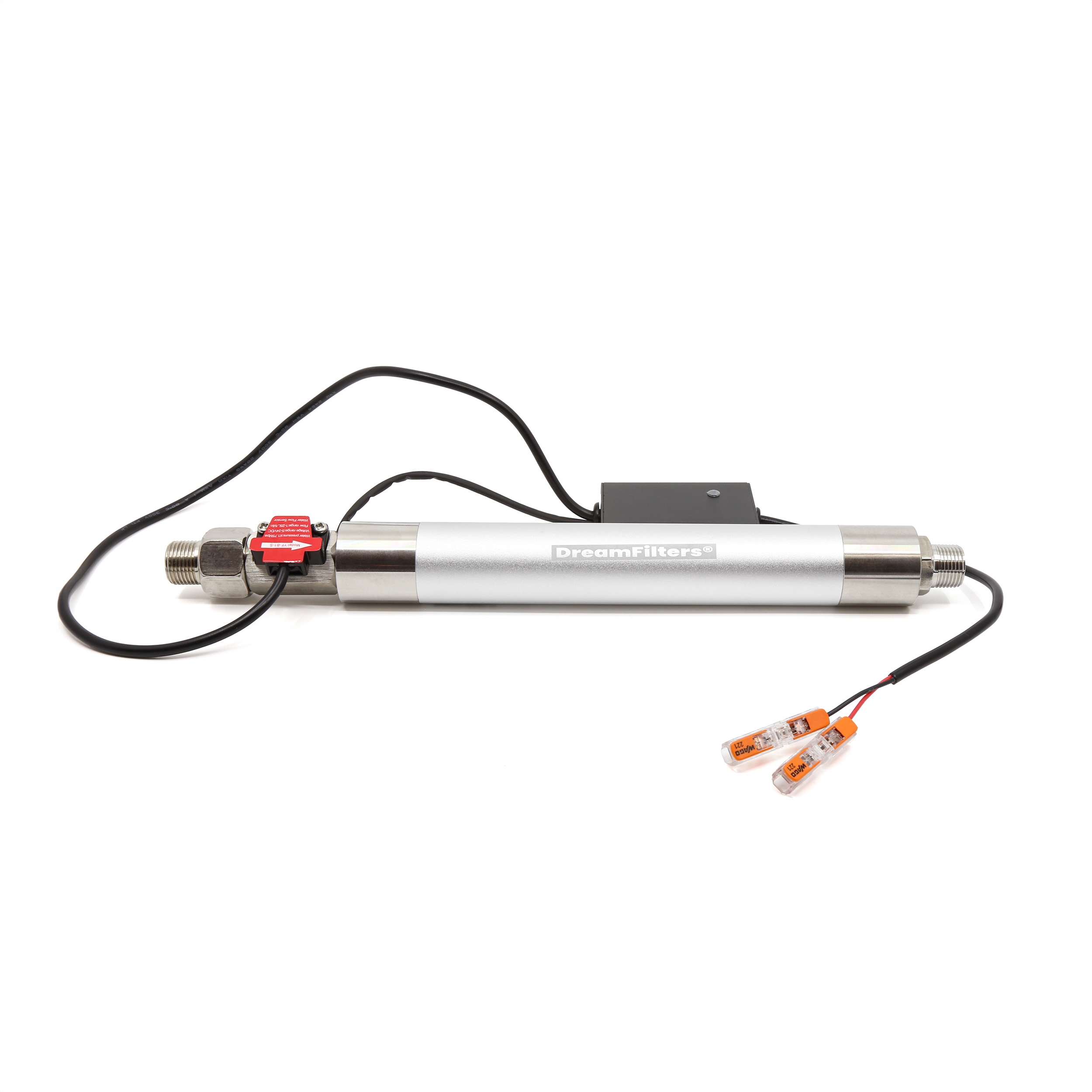 Moduł UVC-LED 12/24 V z gwintem zewnętrznym 3/8″ do dezynfekcji wody w kamperach, pojazdach kempingowych i food truckach – 15 l/min