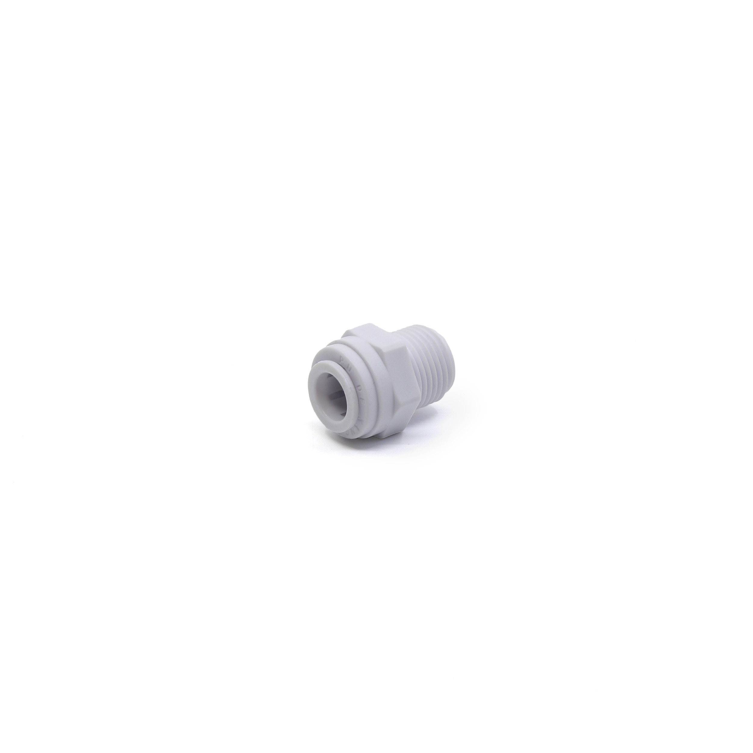 Złączka prosta <br>3/8" Wąż × Gwint zewnętrzny 3/8" BSP<br>(1 szt.) Biała