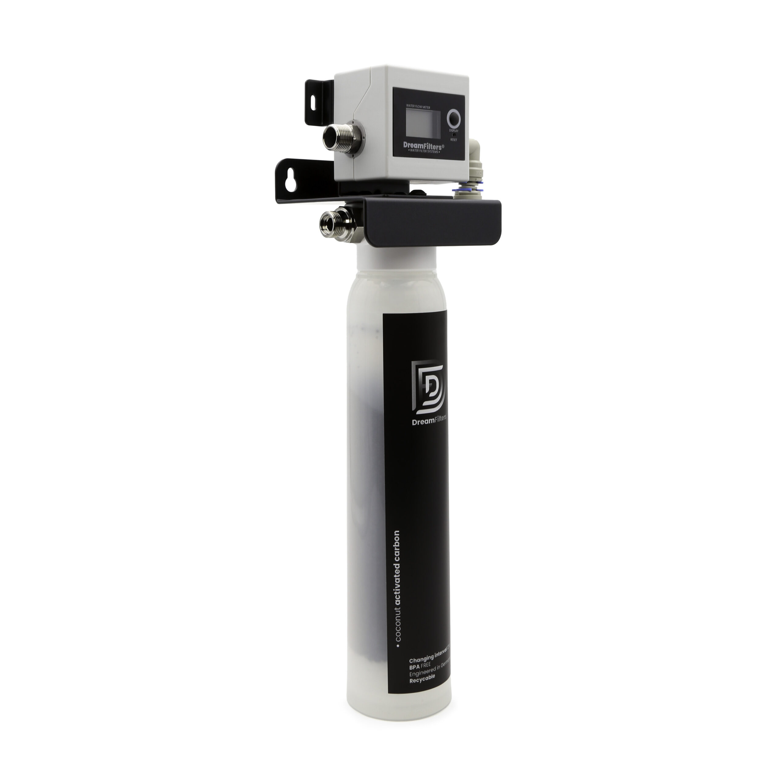 AquaUno Control mit PureTaste Aktivkohlefilterkartusche. Untertisch-Wasserfilter mit digitaler Filterüberwachung für Küchenarmaturen. – Bild 2